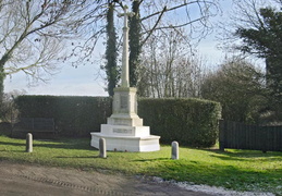 2. War Memorial and gate to St Mary
